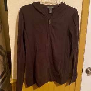 Brown sweater hoodie